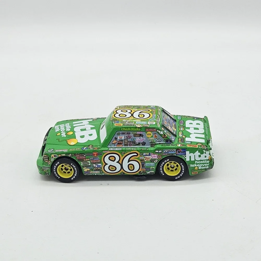 Disney Pixar Cars Chick Hicks #86 htB Hostile Takeover Bank Diecast 1:55 Scale